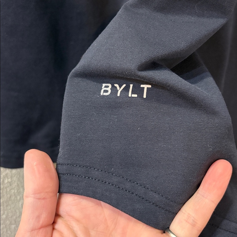 BYLT Drop Cut Long Sleeve LUX Shirt Size Medium - Picture 6 of 8